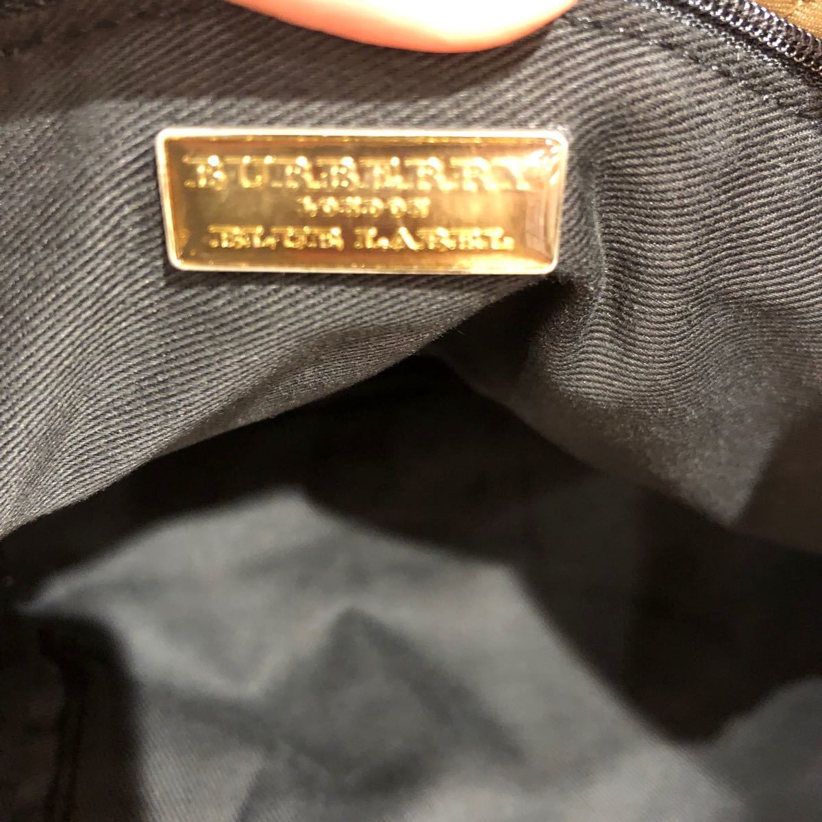 BURBERRY BLUE LABEL バーバリーブルーレーベル トートバッグ