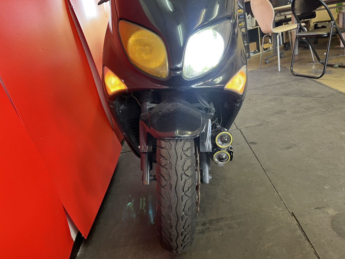 ジャンク】YAMAHA TMAX500 SJ02J 実動車 車検無し カスタム車両 ジャンク】YAMAHA TMAX500 SJ02J 実動車 車検無し カスタム車両