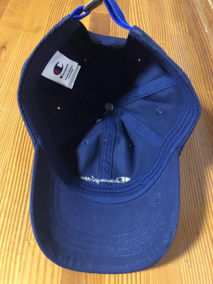  tag attaching Champion Junior cap cap blue 54 centimeter spring autumn direction 