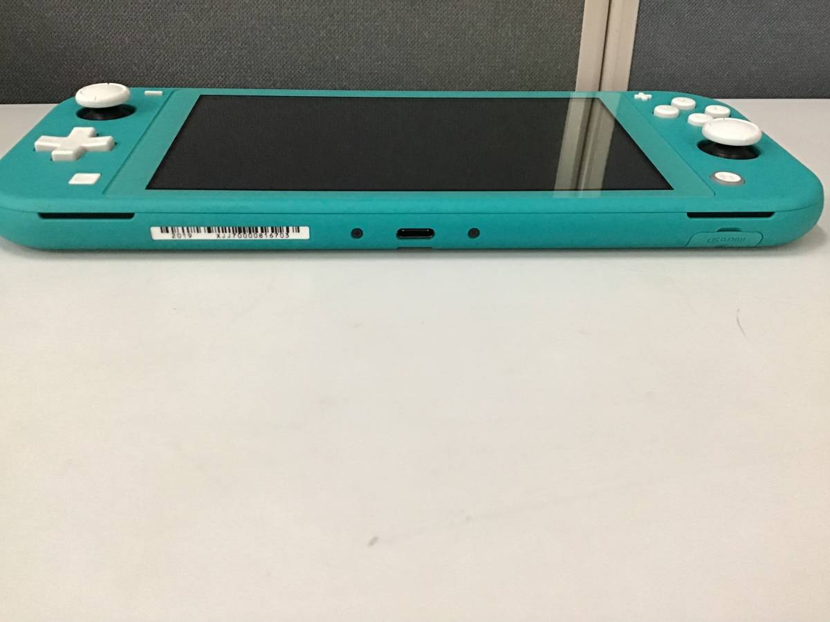 【中古美品】Nintendo Switch Lite ターコイズ ニンテンドースイッチ ライト 動作確認済み 本体（220701B-02）_画像7