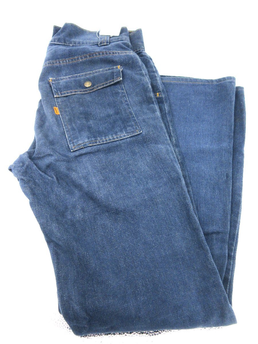 A22517RK 【中古品】LEVIS リーバイス リーバイス ブッシュパンツ ライトオンス デニム ヴィンテージ _画像1