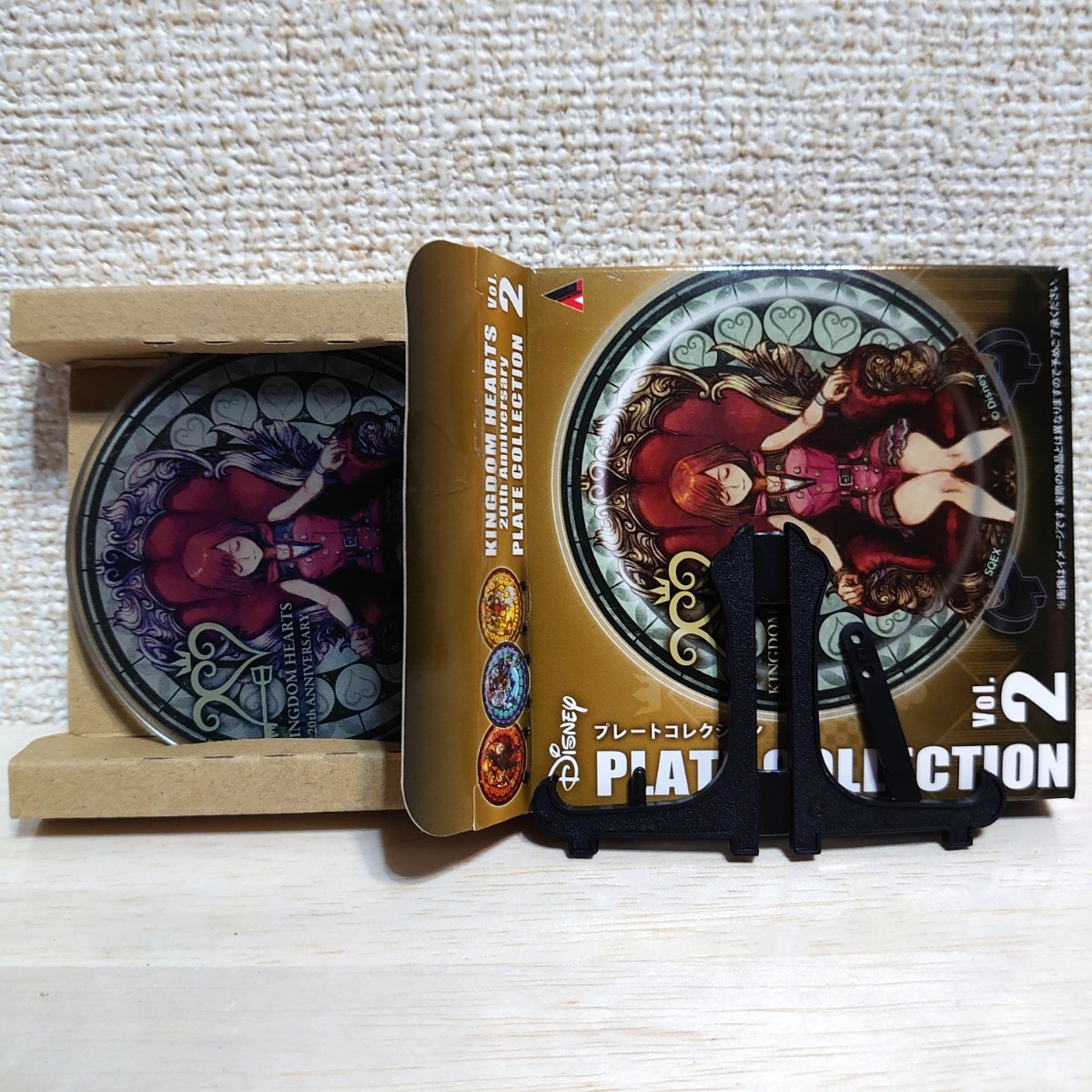 キングダム ハーツ 20thプレートコレクション 王座 カイリ