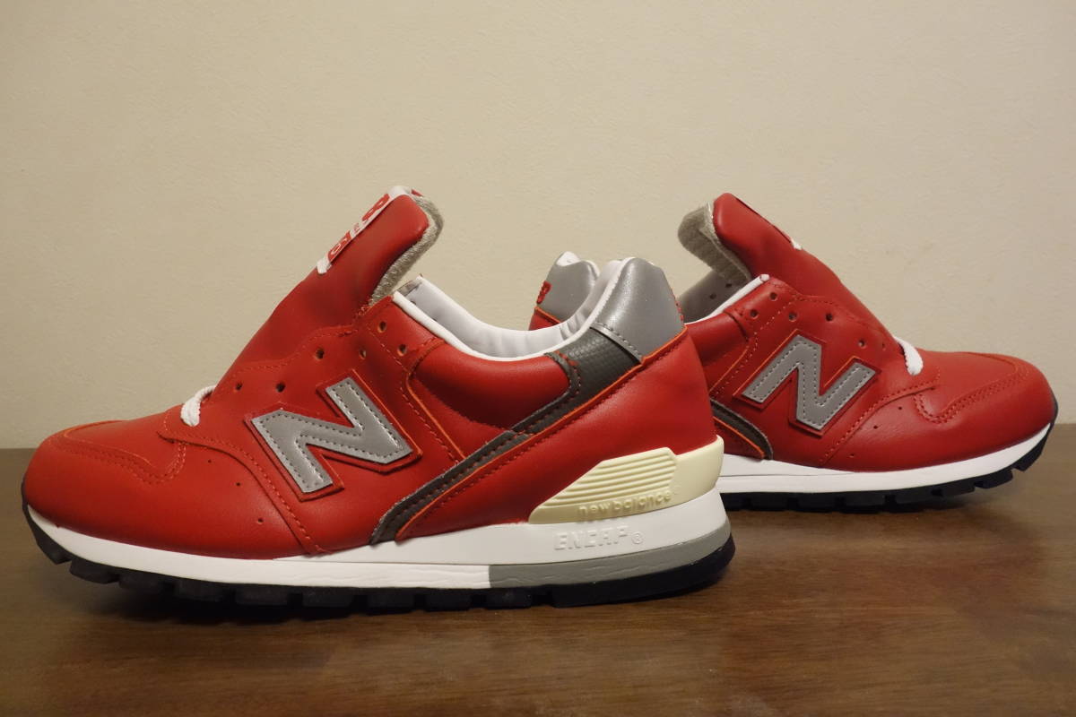 定価3.3万円 新品未使用 New Balance M996 NCA 23cm UK ENGLAND 赤 レザー 576 990 991 992 993 995 997 998 1300 1400 1500 USA NCB RED