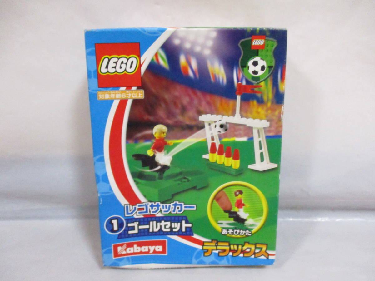 カバヤ LEGO レゴ サッカー 1 ゴールセット 食玩 フィギュアの画像1