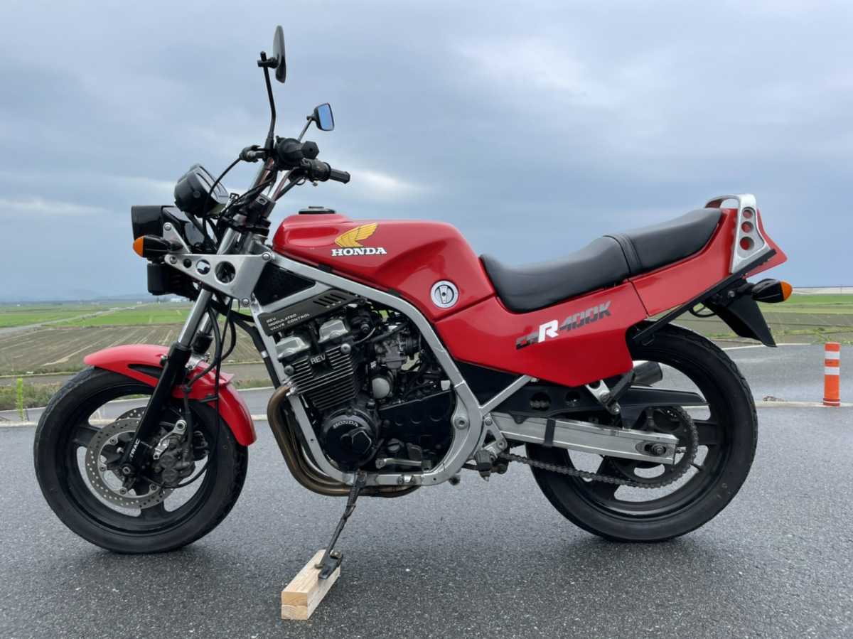 ヤフオク! - CBR400F 教習車ベース 1型フレーム ノンレス極上...