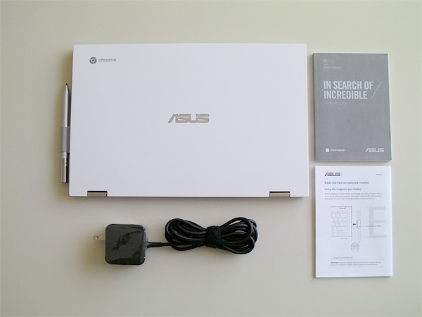 美品 ASUS Chromebook Flip 「C436FA-E10161」 i3（第10世代） SSD