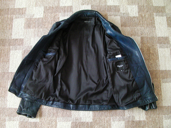 レア品 Black by VANQUISH ベジタブル ゴートレザー ダブル レア品 Black by VANQUISH ベジタブル ゴートレザー ダブル