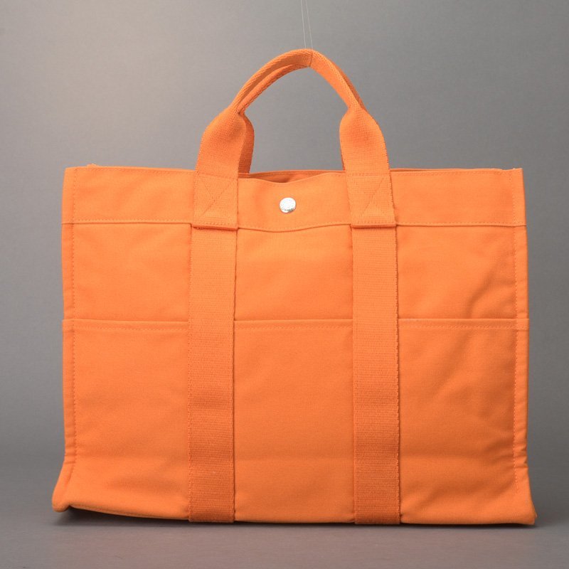 1円 極美品 HERMES エルメス フールトゥMM トートバッグ フレンチ