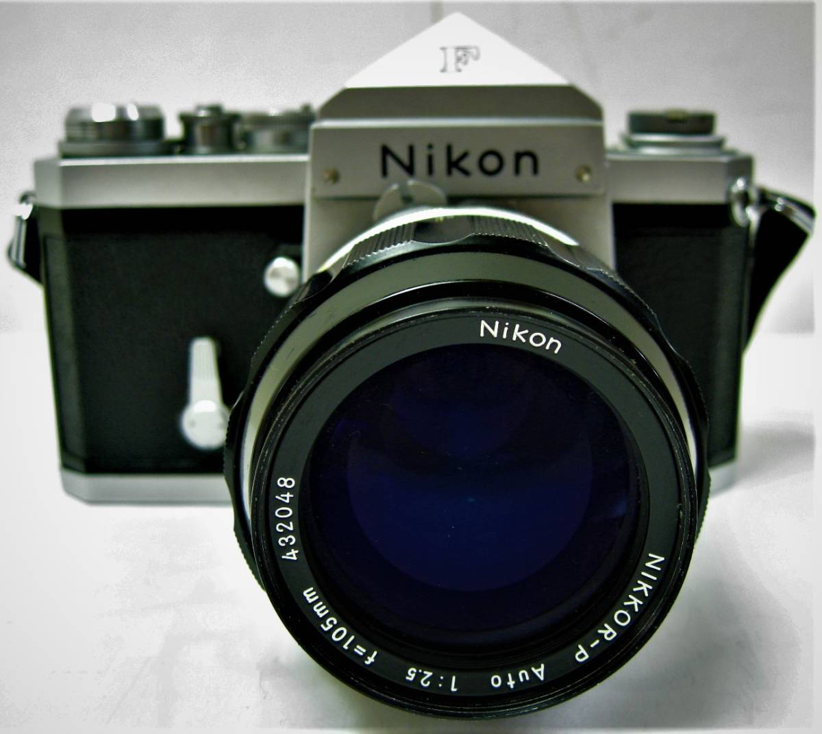 日本メーカー新品 美品 アンティーク ニコンF 105mm F2.5アイレベル
