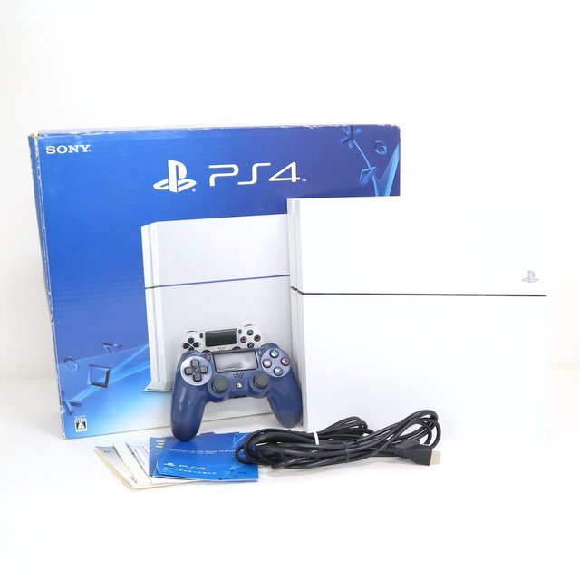 PlayStation4/PS4】グレイシャー・ホワイト/本体/500GB/CUH-1200A