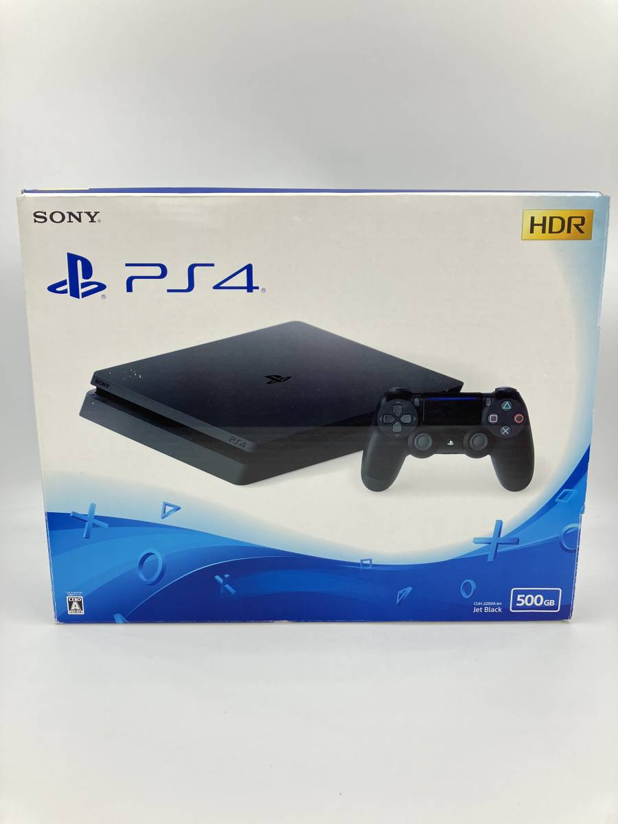 極美品～美品 完品】 PlayStation4 ジェットブラック 500GB (CUH-2200A