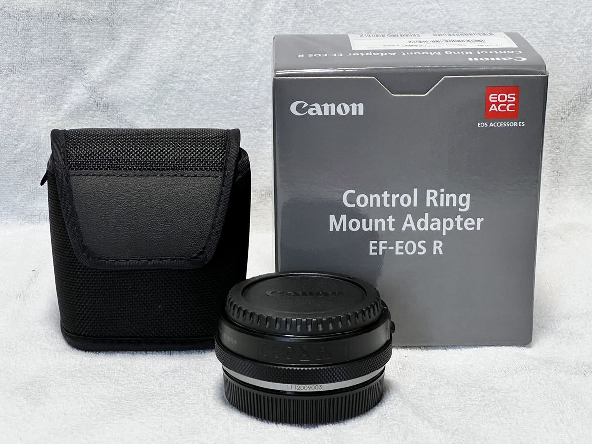 Canon コントロールリング付 マウントアダプター EF-EOS R Control Ring Mount Adapter EF-EOS R