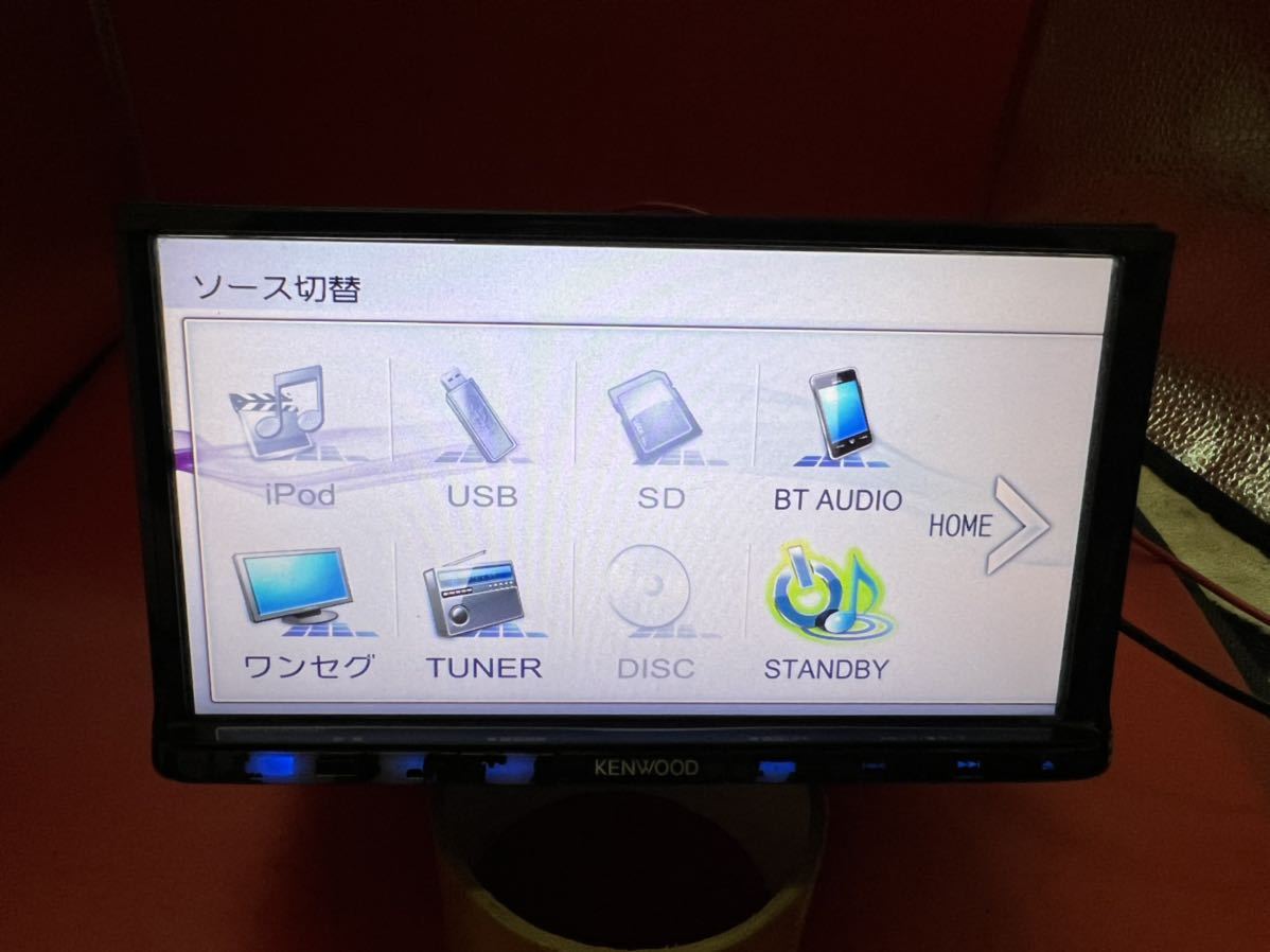 即決★KENWOOD★2015年製★メモリーナビMDV-D402BT /TVワンセグ BLUETOOTH CD SD AUX USB スマホ対応/★_画像4