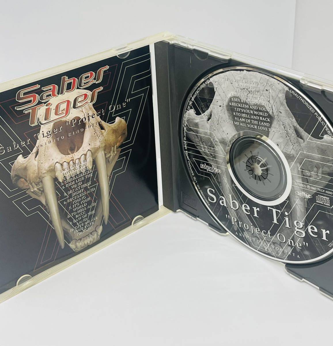 サーベルタイガー プロジェクトワン CD メーカー再生品 CD