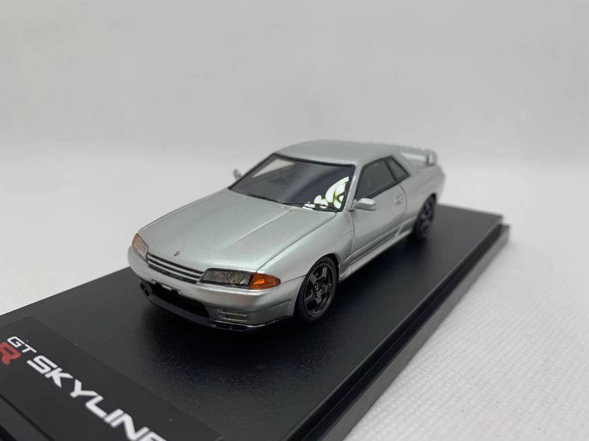 MARK43 1/43 日産 スカイライン NISSAN Skyline GT-R BNR32 シルバー J04-02-216