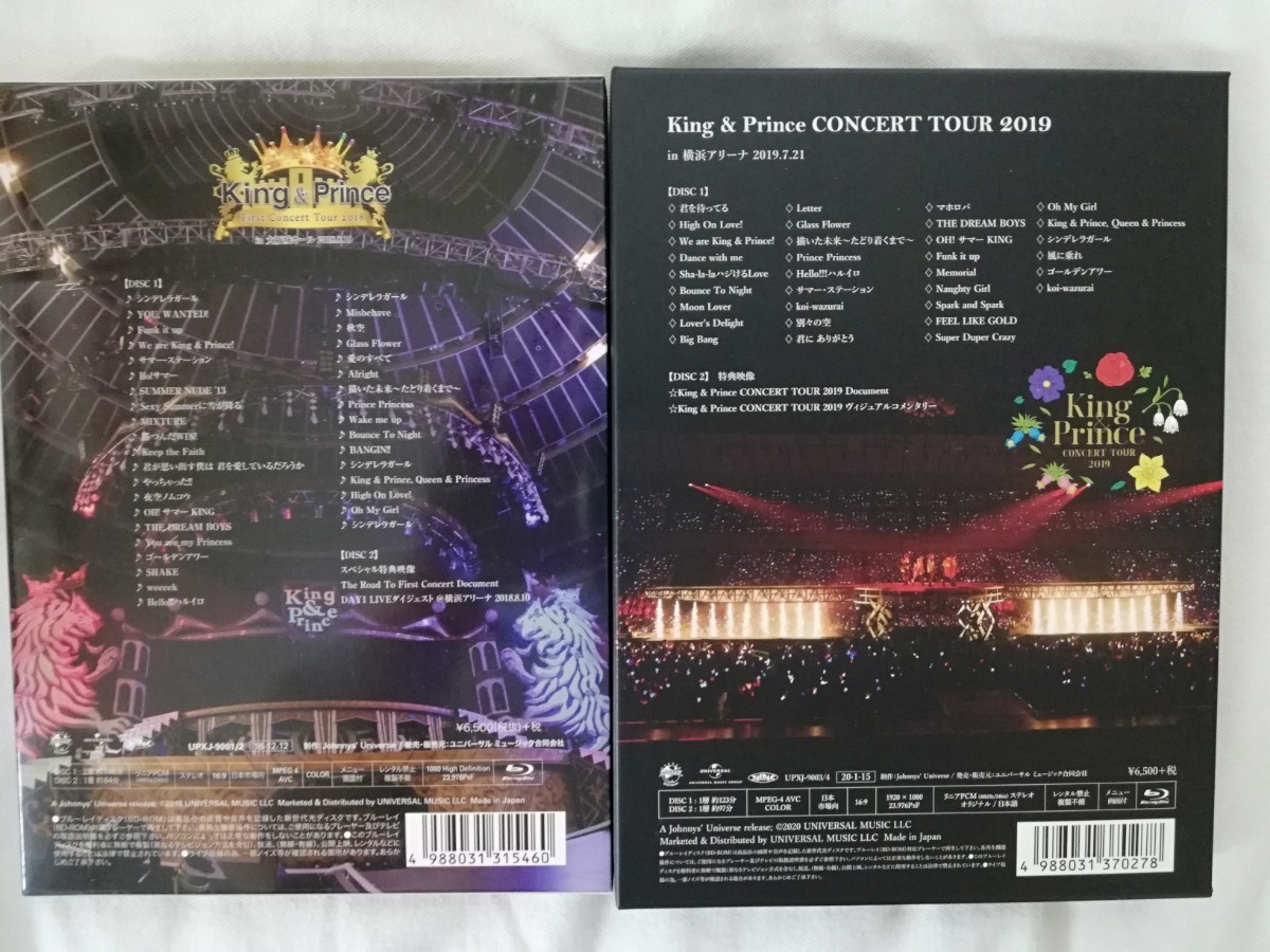 King&Prince FIRST TOUR CONCERT 2018 2019 初回限定盤 Blu-ray