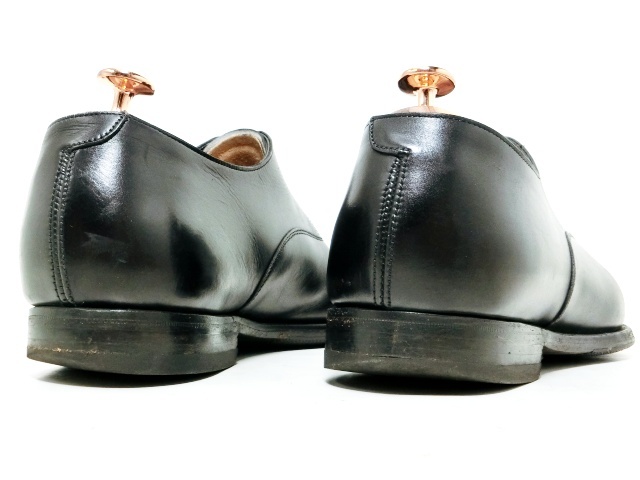 即決☆イングランド製 CROCKETT&JONES☆UK7E=25.5cm レザードレス