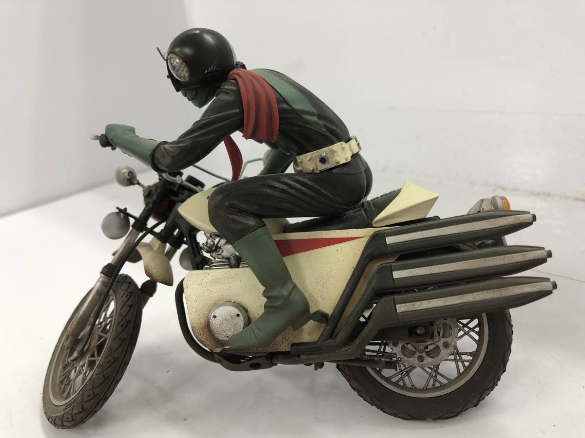 コトブキヤ 完成品 仮面ライダー 旧１号 サイクロン号  レジン