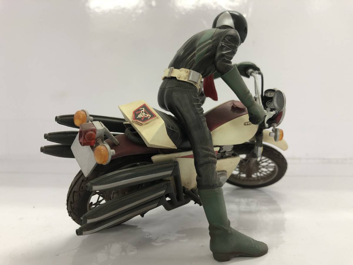 コトブキヤ 完成品 仮面ライダー 旧１号 サイクロン号  レジン