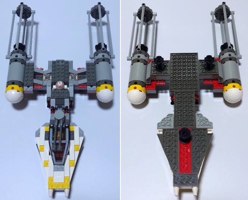 LEGO レゴ 7150 STAR WARS スターウォーズ TIE FIGHTER ＆ Y-WING タイ