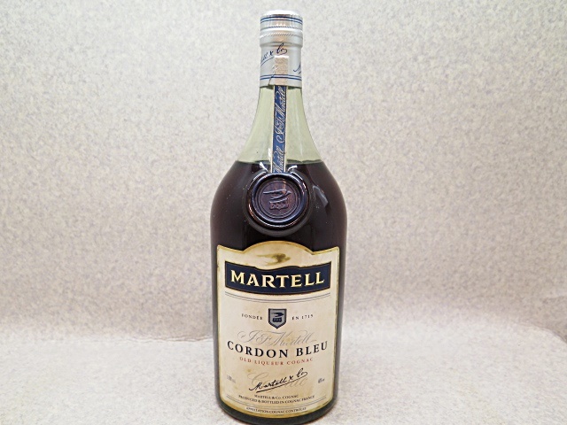 【古酒】MARTELL マーテル コルドンブルー グリーンボトル オールド