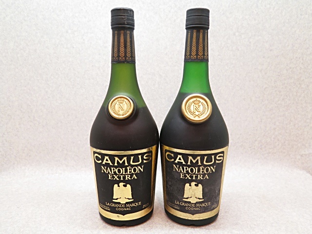 ★☆【古酒】CAMUS カミュ ナポレオン エクストラ グランマルキ コニャック 700ml 2本セット ot☆★
