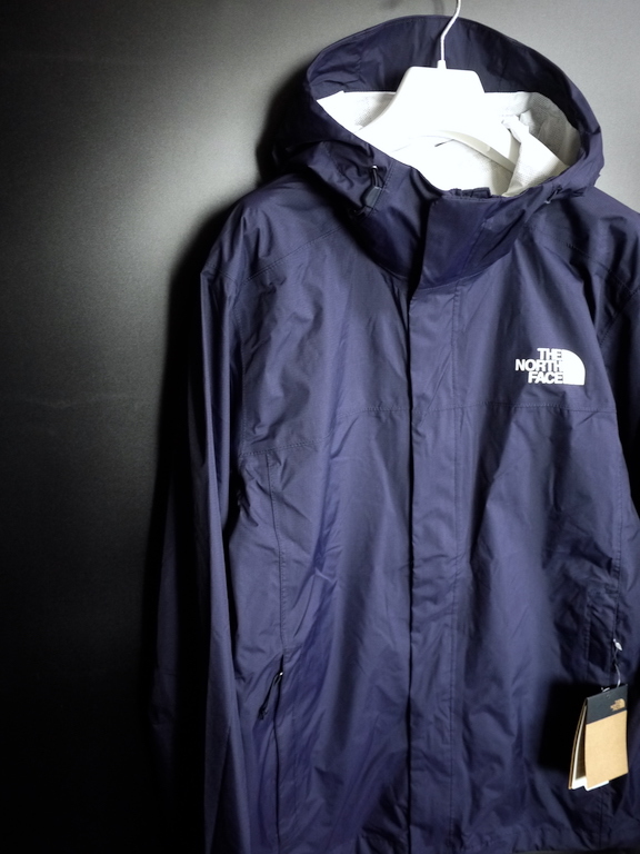 新品 THE NORTH FACE ノースフェイス【Lサイズ】シームシーリング加工 防水透湿素材DRYVENT VENTURE 2 JACKET マウンテンパーカー /NAVY_画像2