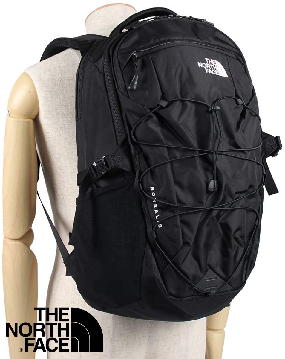 新品 THE NORTH FACE ノースフェイス 27L W BOREALIS BACKPACK ボレアリス バックパック リュック /BLACK_画像1