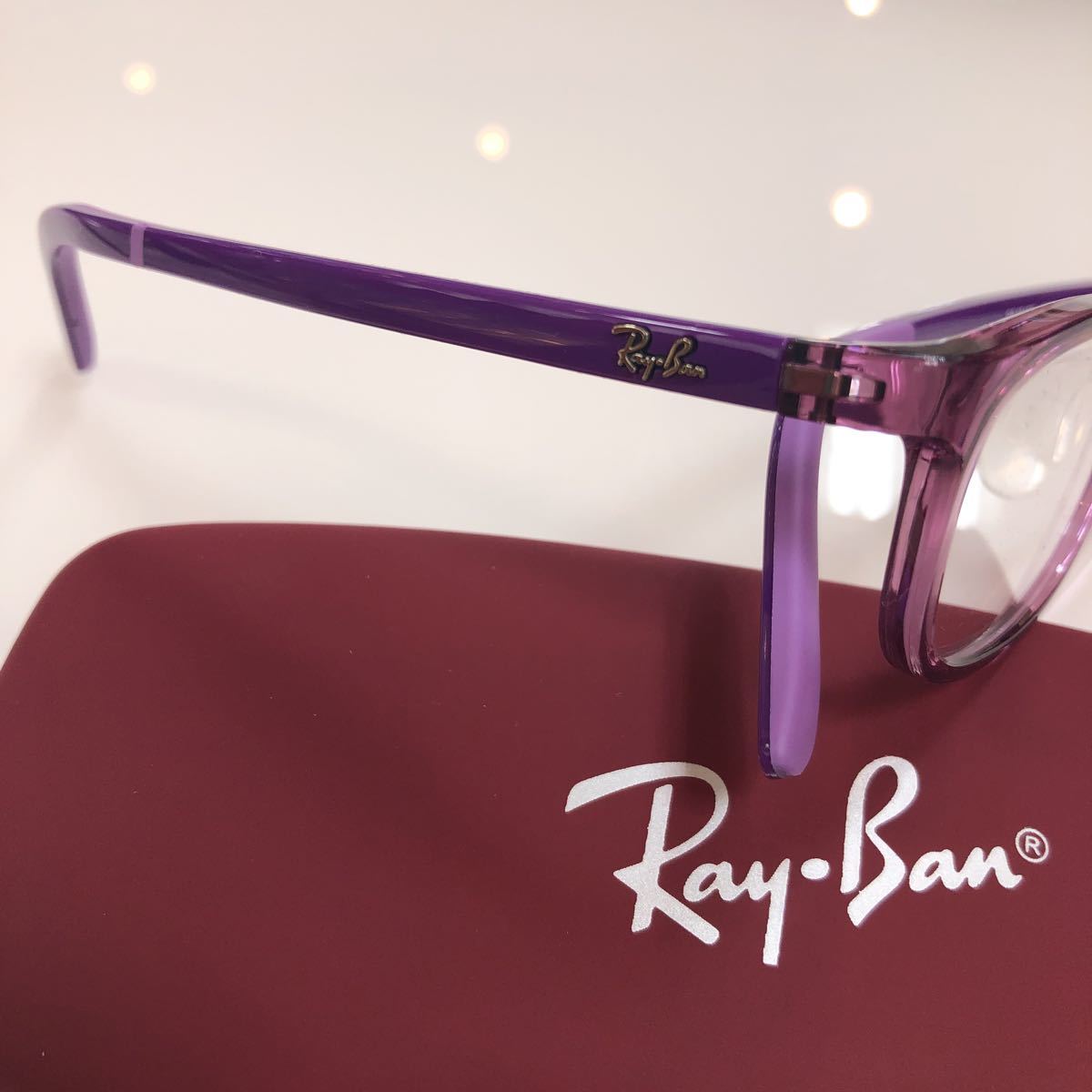 安心の2年保証付き! 定価10,560円 正規品 レイバン RB1615D 3909 RY1615D 眼鏡 RayBan メガネ ジュニア キッズ 子供用 小学生 中学生 子供_画像8