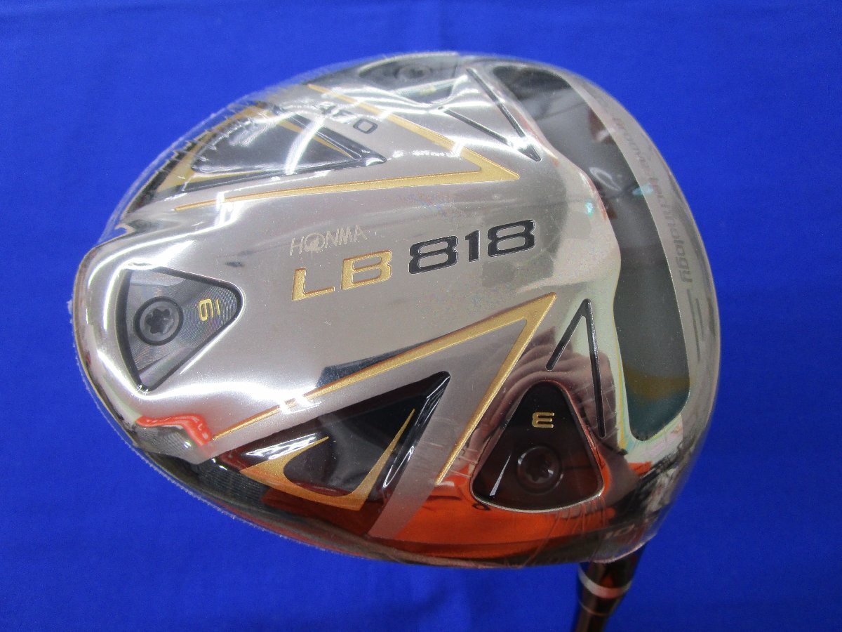 ○ホンマゴルフ LB-818 460（1W-10.5度-S）VIZARD 45 未使用品