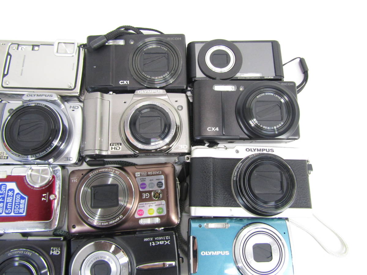 S-1638 コンパクトデジタルカメラ 18点 まとめセット RICOH OLYMPUS