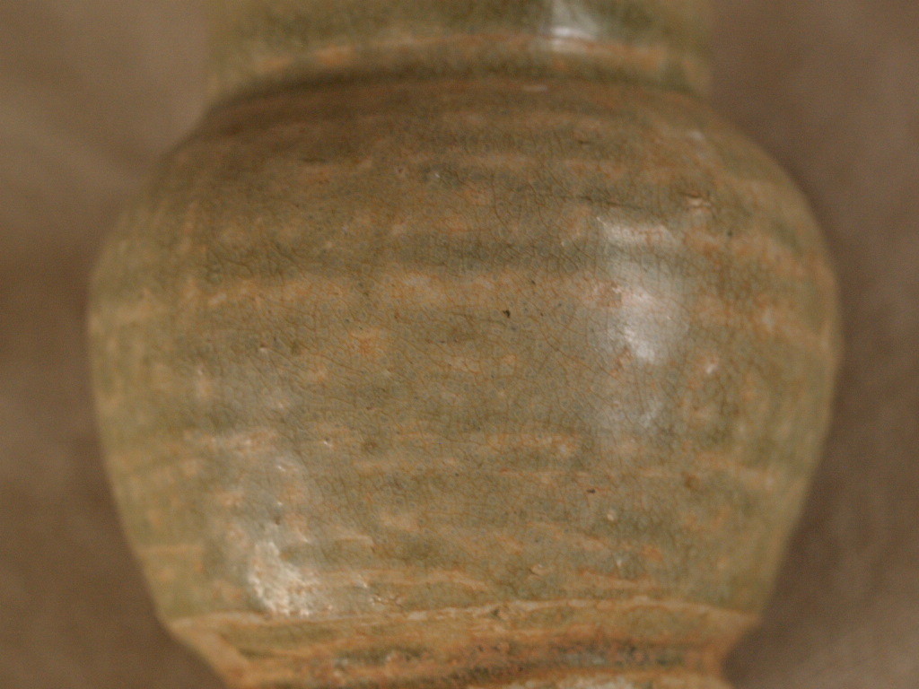 宋時代 青白磁小壺7.5cm 茶入 中国古美術 古玩 茶道 華道 棗