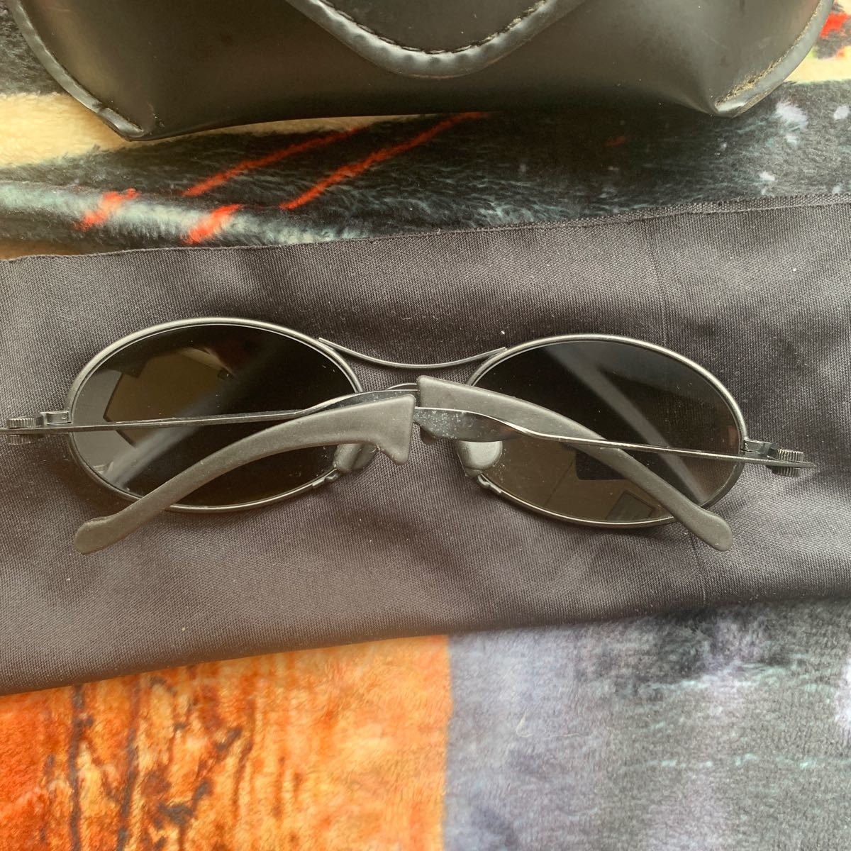 Ray-Ban Orbs Ellipse Blue Mirror Sunglasses