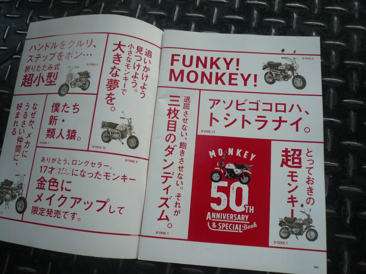 ホンダ　モンキー　50TH　50周年記念　送料込み_画像2