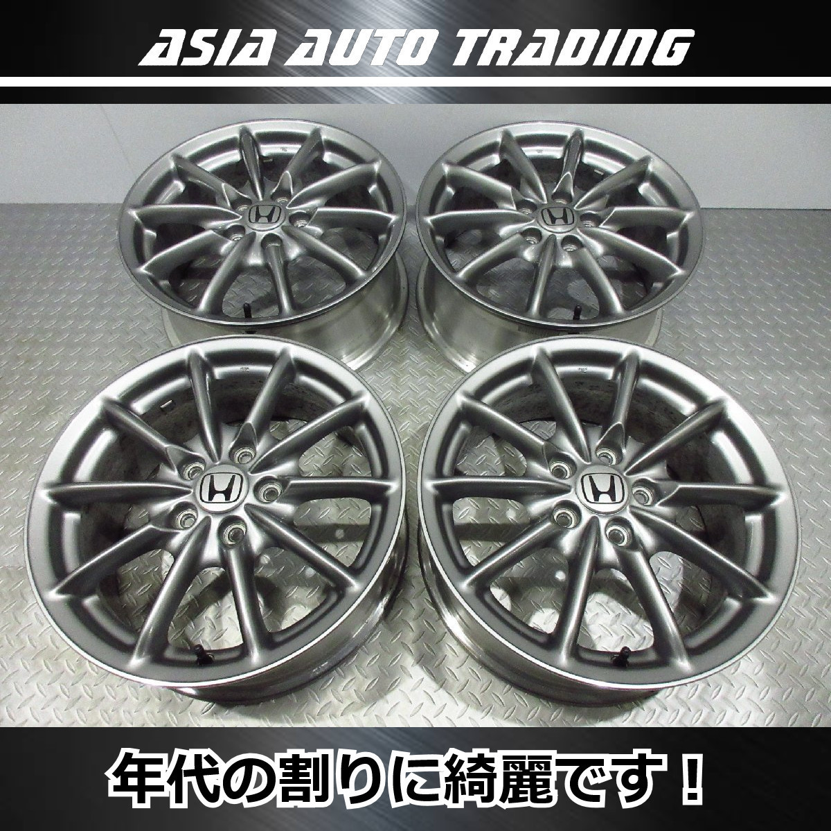 4本セット ホンダ RB オデッセイ アブソルート 純正 17インチ 7J+55