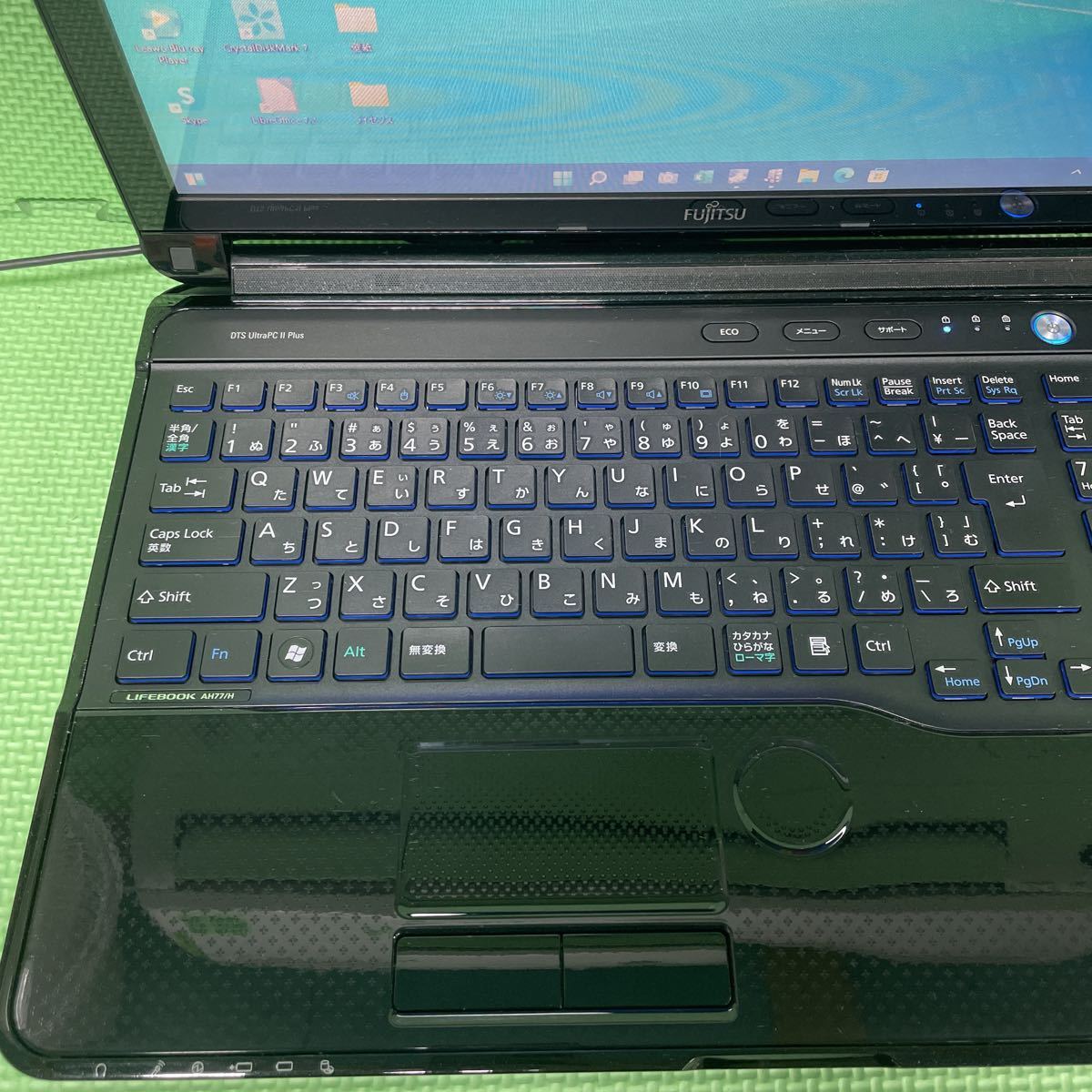 【M7-187】Windows11/新品SSD240GB【FUJITSU LIFEBOOK AH77/H】Core i7/メモリ8GB/Office2021/Wifi/筆ぐるめ/Webカメラ/DVDドライブ_画像3