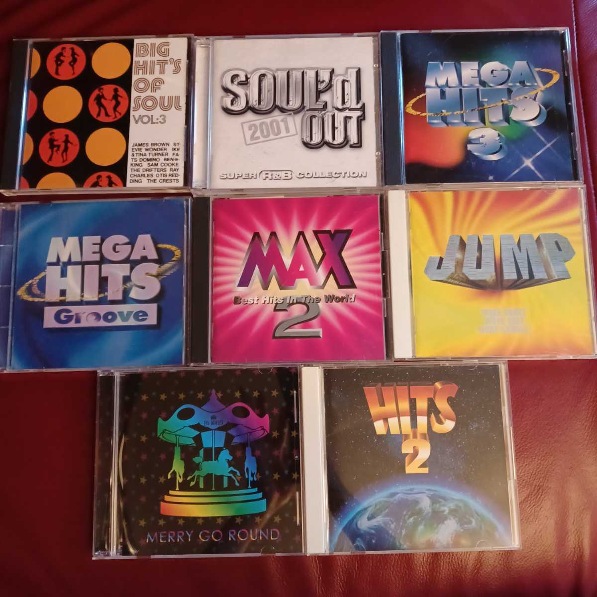 CD全8枚セット ビッグ・ヒッツ・オブ・ソウル/MEGA HITS 3/SOUL'd OUT2001/HiBRiD/JUMP/MAX2/HIT2/MEGA HITS Groove ◆171_画像1