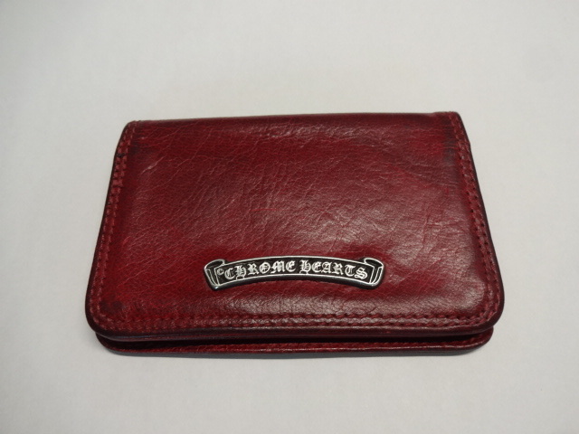 超美品 ChromeHearts クロムハーツ カードケース 名刺入れ 新作商品