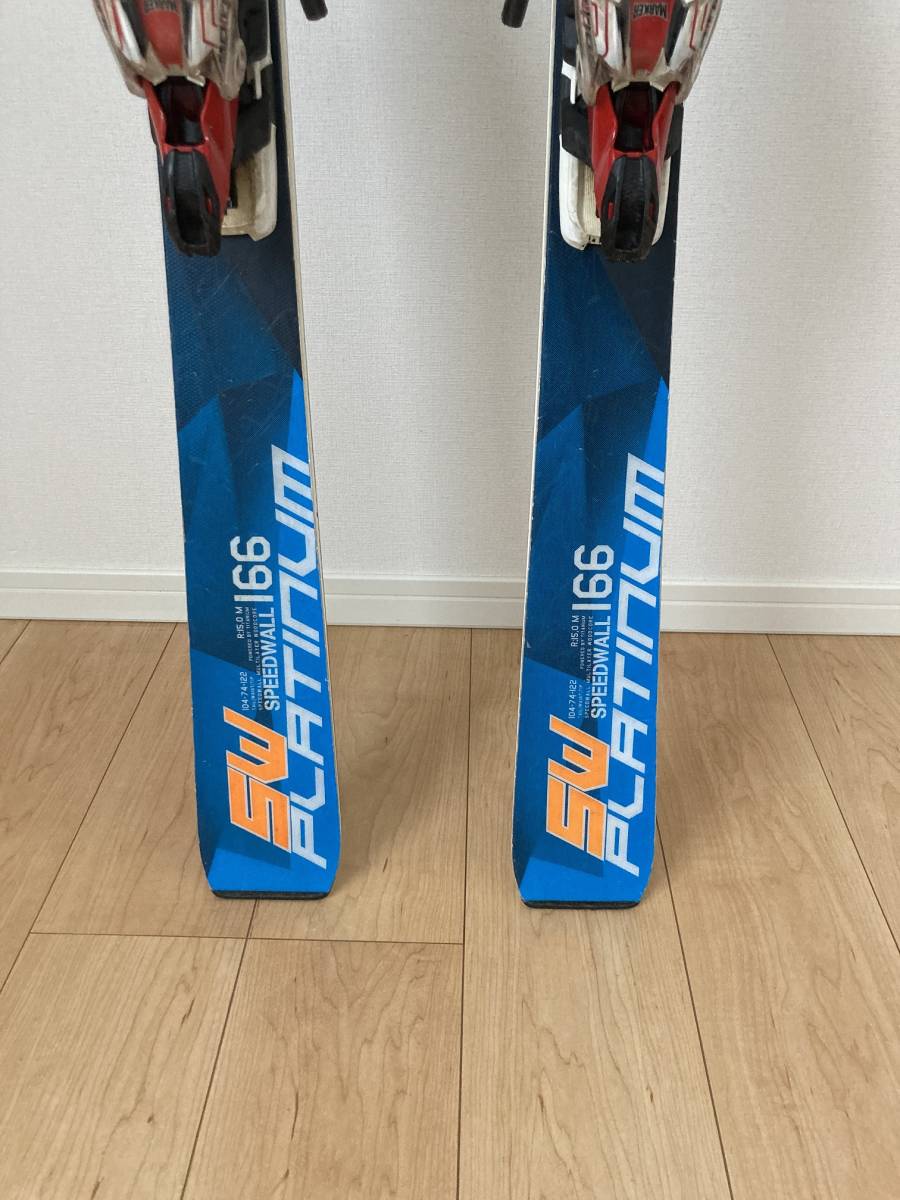 VOLKL PLATINUM SW SPEEDWALL 166cm +rMotion2 12 0D VOLKL PLATINUM SW SPEEDWALL 166cm +rMotion2 12 0D