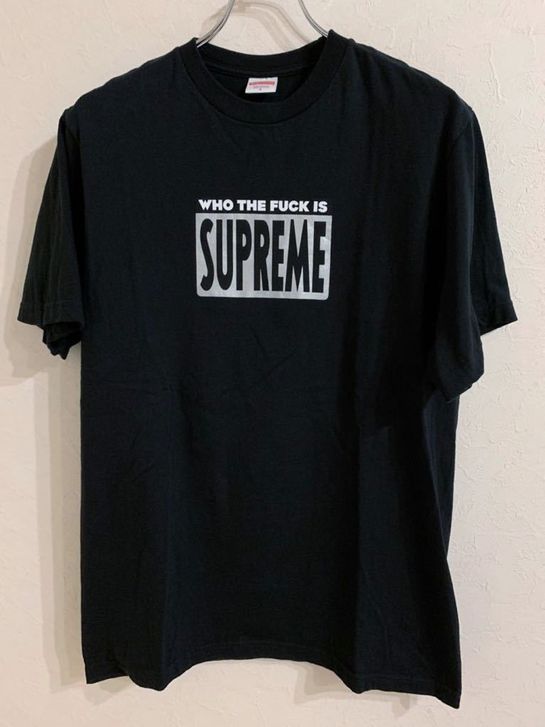 Supreme シュプリーム　BIGロゴ　半袖Tシャツ　Sサイズ ブラック_画像1