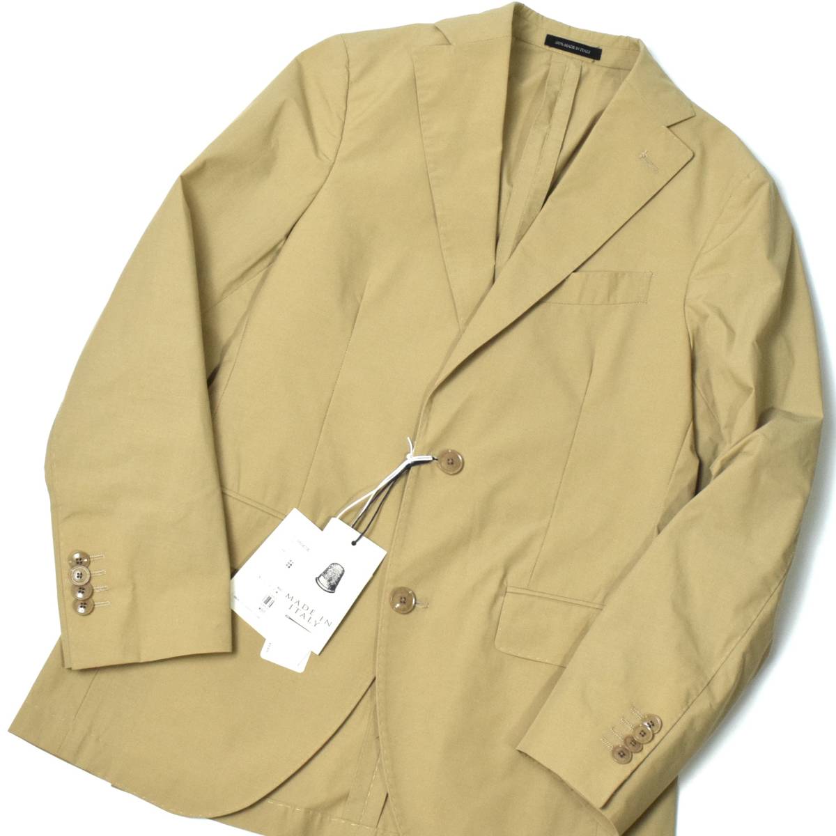 2022公式店舗 新品5.5万 テイジン ベージュ 44 ジャケット ソロテックス タイプライタークロス イタリア製 GINZA TEIMEN 帝人 Sサイズ 2022公式店舗 新品5.5万 テイジン ベージュ 44 ジャケット ソロテックス タイプライタークロス イタリア製 GINZA TEIMEN 帝人 Sサイズ