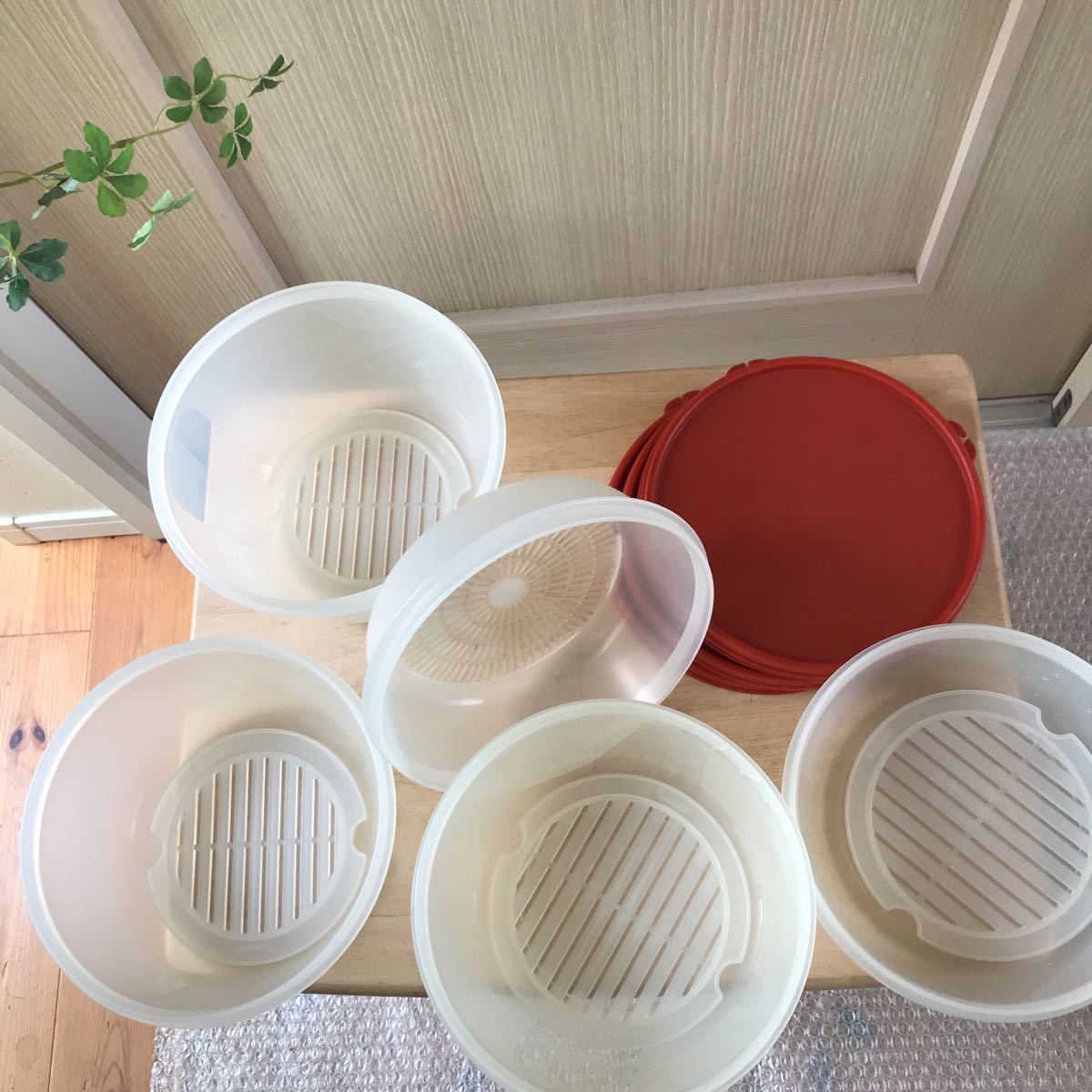 Tupperware タッパーウェアMMボール/MMストレーナー/すのこ Tupperware タッパーウェアMMボール/MMストレーナー/すのこ