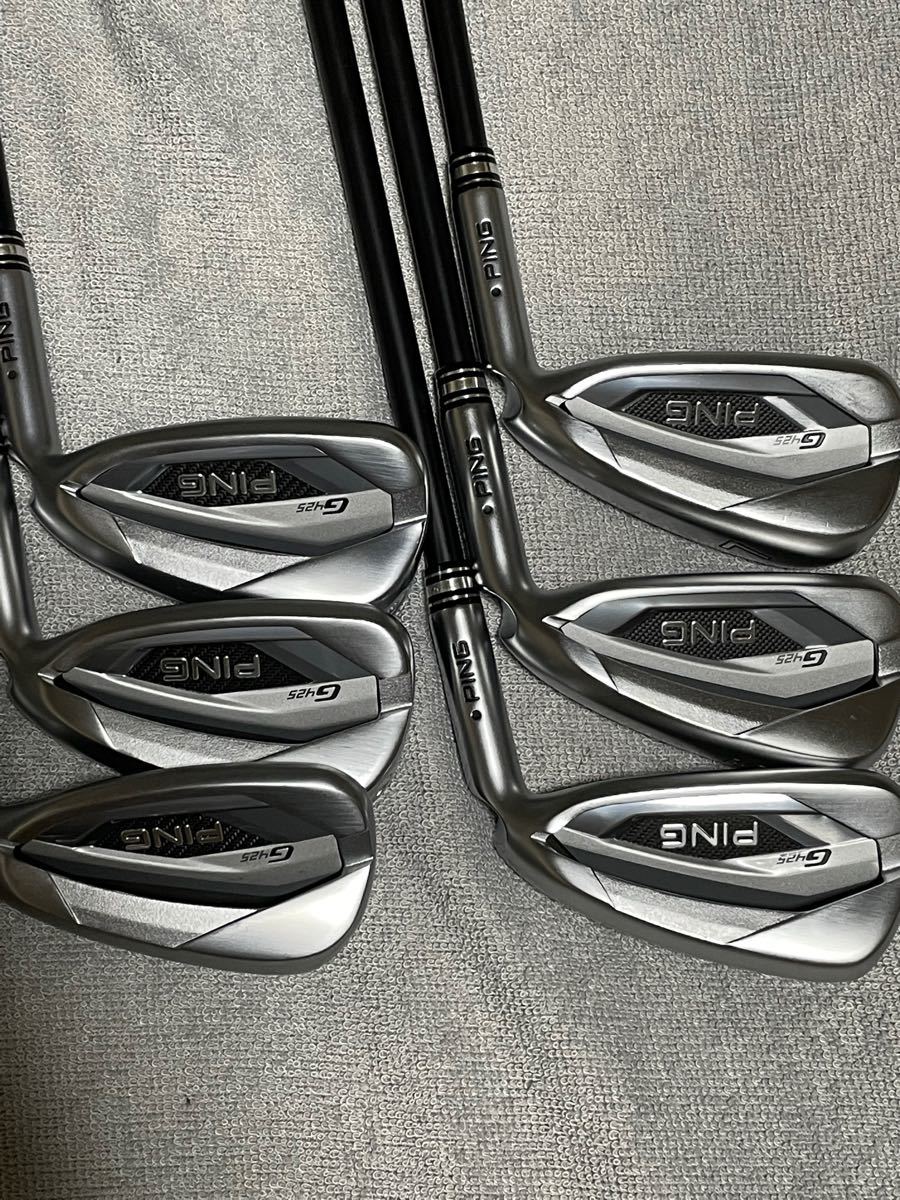 PING ピン G425 アイアン ALTA J CB SLATE カーボン 6本セット 5〜PW