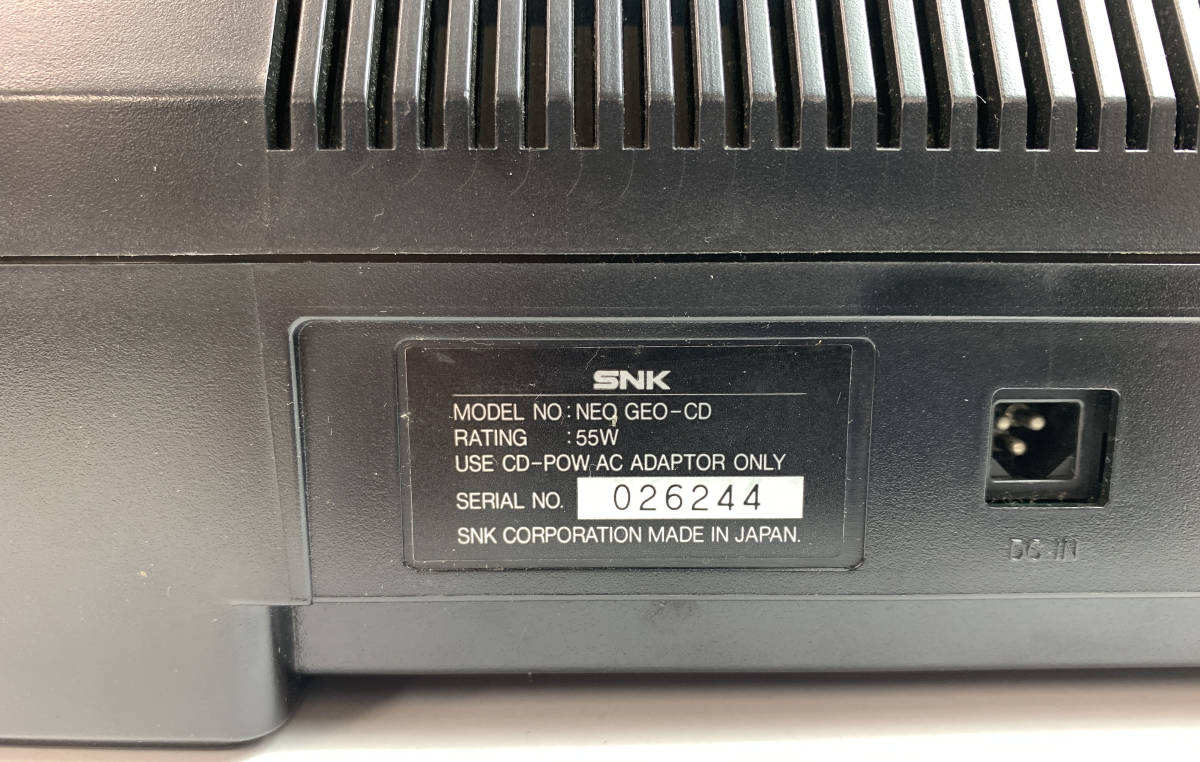 しました ヤフオク! SNK NEO・GEO CD ネ... - 通電確認のみ ジャンク