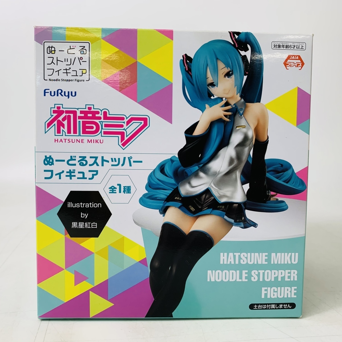 中古品 フリュー 初音ミク ぬーどるストッパーフィギュア illustration