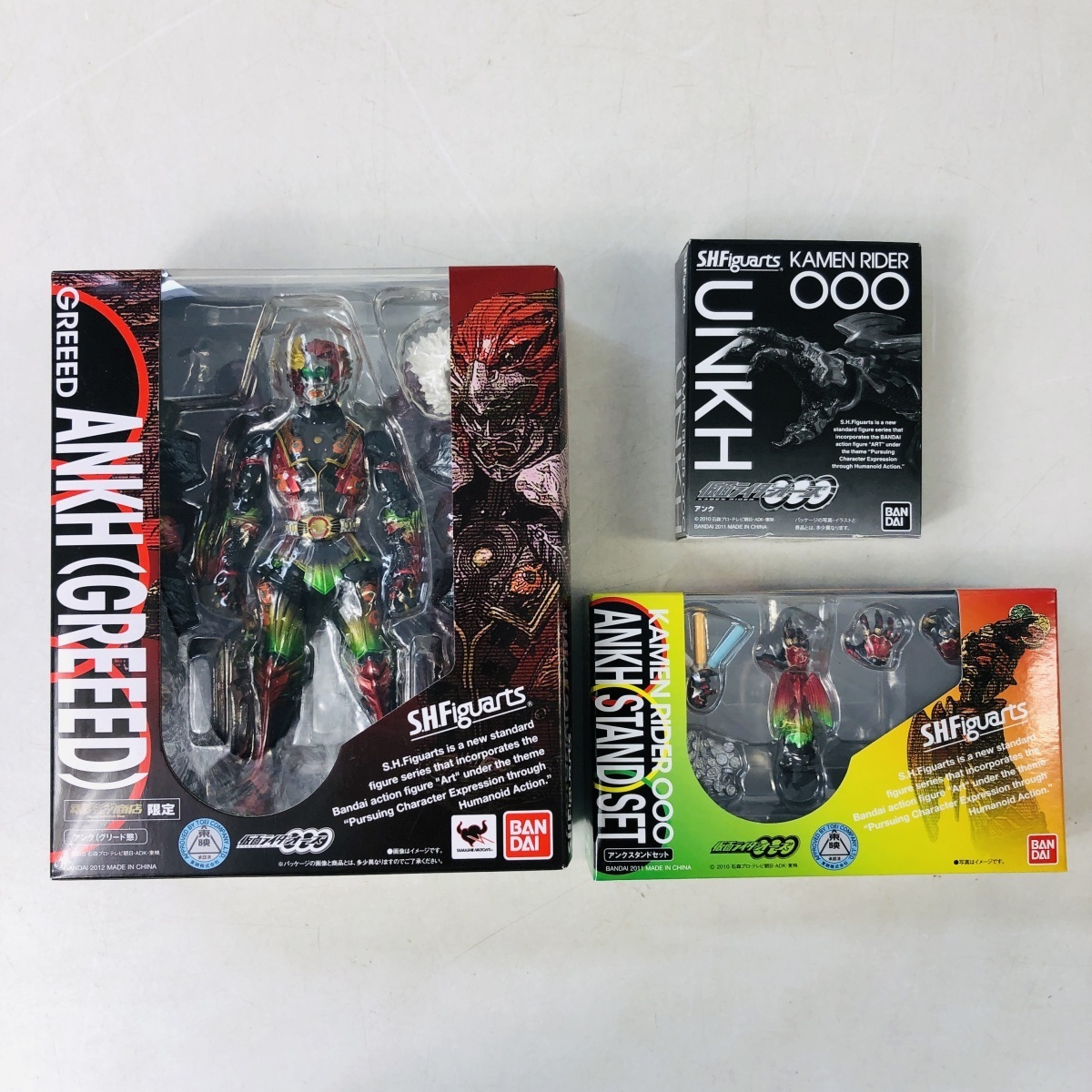 新古品 S.H.Figuarts フィギュアーツ 仮面ライダーオーズ アンク