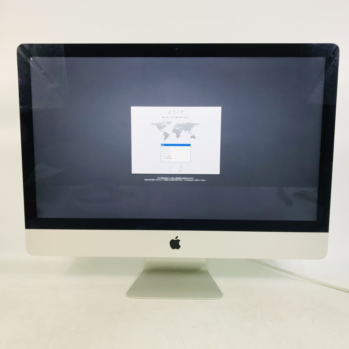 ジャンク iMac 27インチ(Late 2013) Core i5 3.2GHz/8GB/1TB ME088J