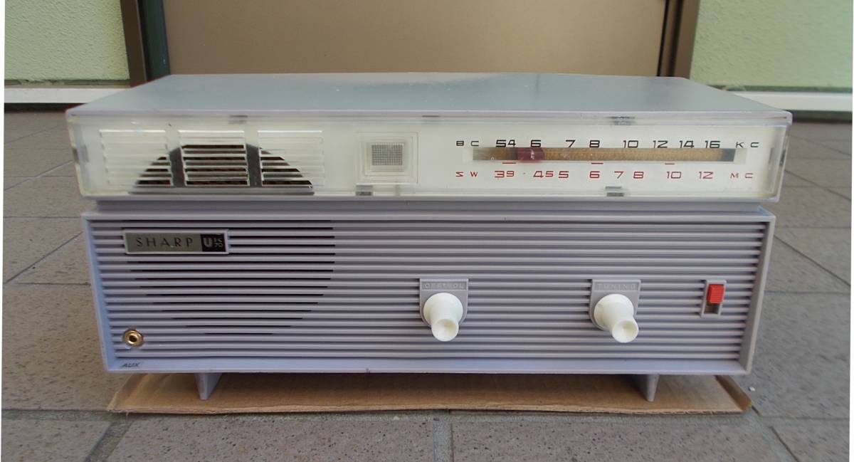 ヤフオク! - SHARP 真空管ラジオ UK-70 外部入力追加 整備品...