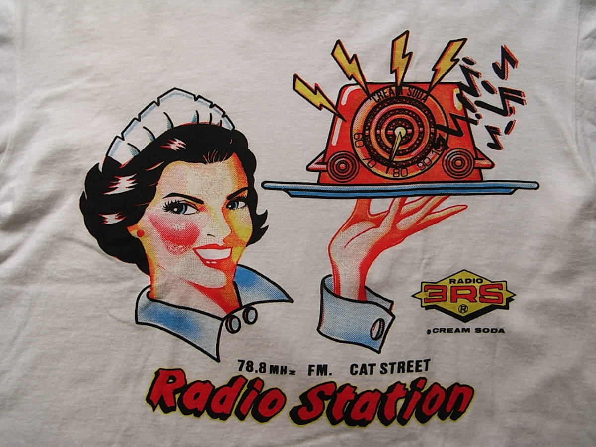 新品☆CREAMSODA Tシャツ 80s クリームソーダ PINKDRAGON ピンク