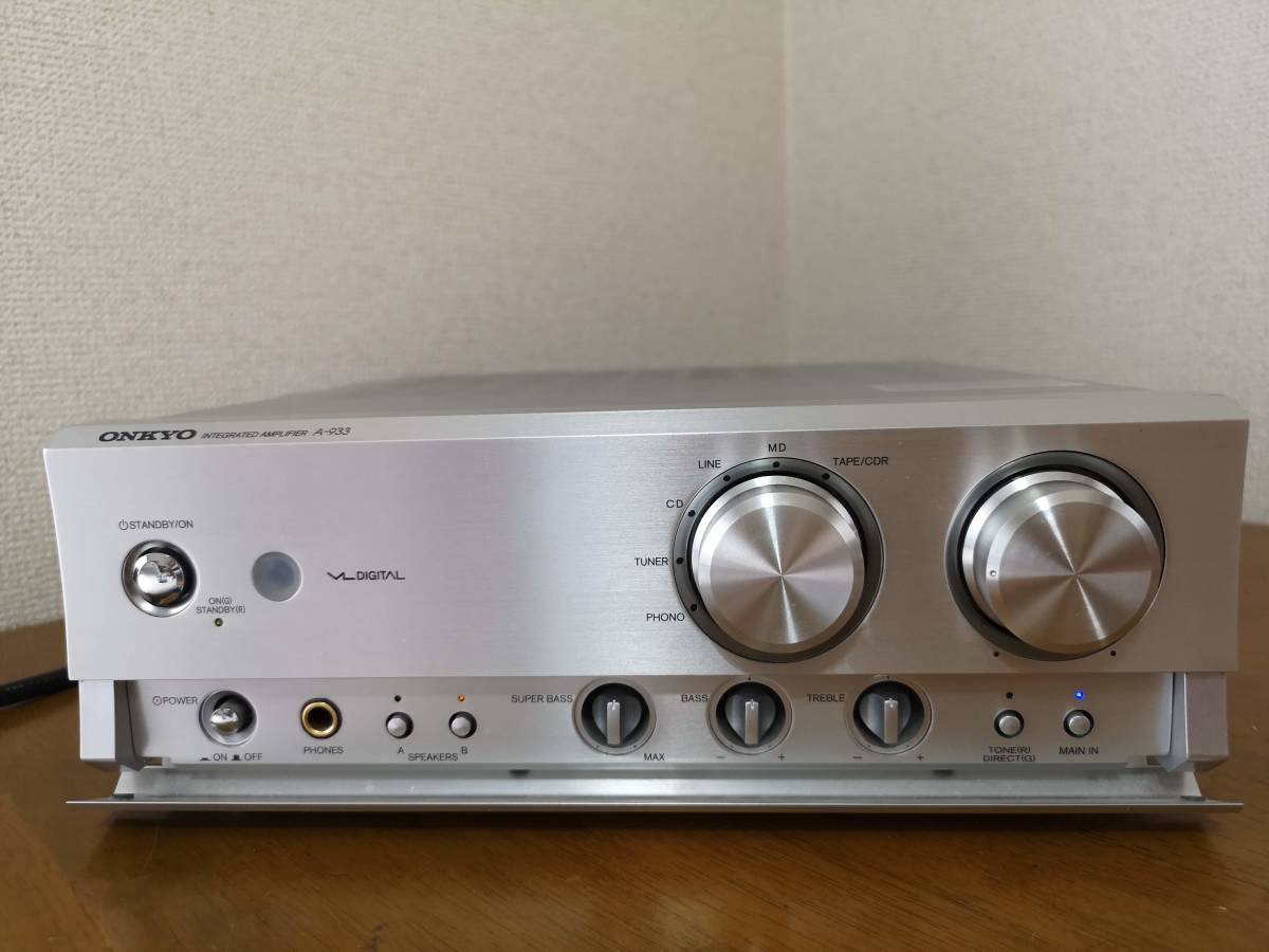 オンキョー A-933 プリメインアンプ 名機 美品 動作品